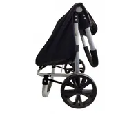 HomeLife Nákupní taška na kolečkách CARRY 53 litrů černá (1)