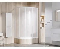 Ravak sprchový kout čtvrtkruh SKCP4-80 Sabina bílá+pearl