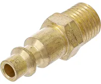 BGS Adaptér pro pneumatické nářadí, 6,3 mm (1/4&quot;) vnější závit,  USA / Francie