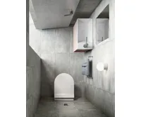 GSI KUBE X závěsná WC mísa, GeniusFlush, 36x50cm, bílá ExtraGlaze (5)