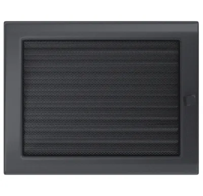 HS Flamingo Krbová mřížka 22x30 BASIC grafitová s žaluzií
