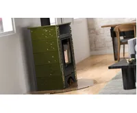 HS Flamingo Kachlová kamna AQUAFLAM VARIO ® PERU 11/7kW, kachle zelená (12)