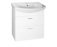 AQUALINE ZOJA umyvadlová skříňka šuplíková 61,5x74x32cm, bílá AQUALINE ZOJA umyvadlová skříňka šuplíková 61,5x74x32cm, bílá