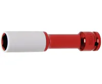 BGS Hlavice nástrčná 1/2" 21.0 x 150 mm, prodloužená, pro Al kola BGS Hlavice nástrčná 1/2" 21.0 x 150 mm, prodloužená, pro Al kola