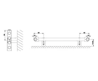 Koupelnový radiátor Korado Koralux Linear Comfort KLT 750/ 700 (5) Koupelnový radiátor Korado Koralux Linear Comfort KLT 750/ 700 (5)