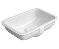 GSI PURA/CLASSIC keramické umyvadlo pod desku 38x55cm, bílá ExtraGlaze GSI PURA/CLASSIC keramické umyvadlo pod desku 38x55cm, bílá ExtraGlaze