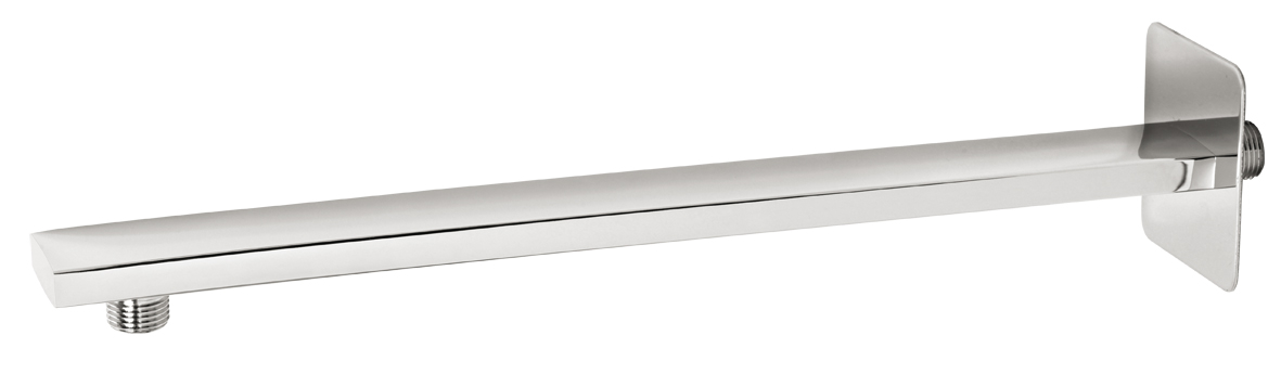 Novaservis rameno pevné sprchy hranaté ze stěny 400 mm chrom - ram405,0