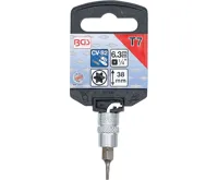 BGS Hlavice zástrčná 1/4" pro T-profil T 7, zatíž. do 2kg (1)