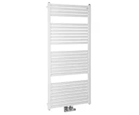 AQUALINE TONDI otopné těleso rovné 600x1330 mm, středové připojení, bílá