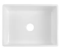 SAPHO GLORY keramický dřez 61x46cm, bílá (3)