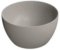 GSI PURA keramické umyvadlo na desku vysoké, průměr 42cm, tortora mat GSI PURA keramické umyvadlo na desku vysoké, průměr 42cm, tortora mat