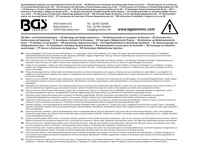 BGS Sada šroubováků VDE, extra tenká špička, 11dílná (6)