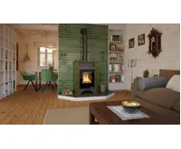 HS Flamingo Kachlová kamna AQUAFLAM VARIO ® PERU 11/7kW, kachle zelená (10)