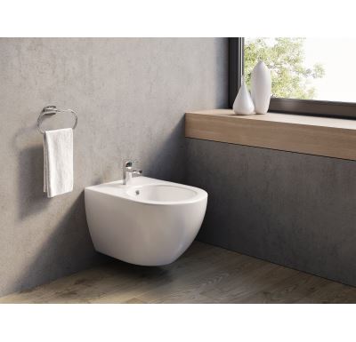 Ravak Bidet Uni Chrome závěsný white