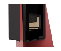 HS Flamingo Krbová kamna FLAMINGO DELUXE ® ISLAND, červená (21)