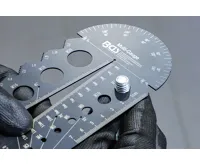 BGS Měrka šroubů a závitové měrky,  metrické,  M3–M20, 0,5–13,00 mm - BGS 74247 (1)