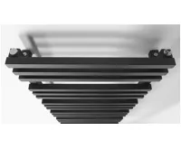 SAPHO FANTINA otopné těleso 500x1647 mm, černá mat (5)