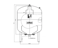 Reflex Refix Aquamat DE 200/10 - stojatý (1)