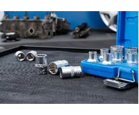 BGS Hlavice nástrčné  dvanáctihranné, 12,5 mm (1/2&quot;), 8 - 24 mm, 16dílná sada