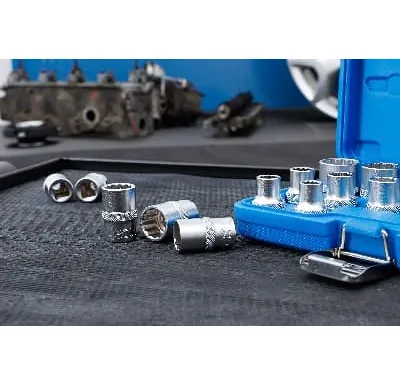 BGS Hlavice nástrčné  dvanáctihranné, 12,5 mm (1/2"), 8 - 24 mm, 16dílná sada