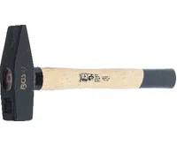 BGS Kladivo 800 g ,zámečnické,Hickory rukojeť,ocelový klín,TÜV / GS (2)