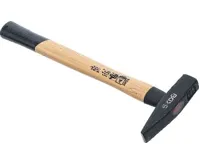BGS Kladivo 200 g ,záměčnické,Hickory rukojeť,ocelový klín,TÜV / GS (1)