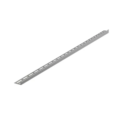 ALCAPLAST Nerezová lišta pro spádovanou podlahu, levá, výška límce 12 mm APZ901M/1000