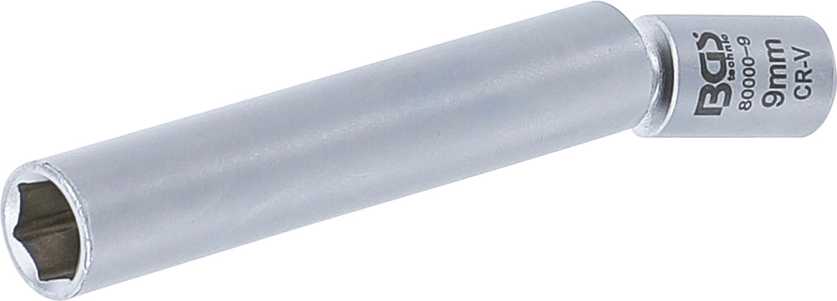 Bgs kloubová hlavice na žhavicí a zapalovací svíčky, 6,3 mm (1/4"), 9 mm - bgs 80000-9