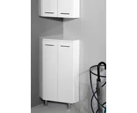 AQUALINE ZOJA/KERAMIA FRESH skříňka rohová 35x78x35cm, bílá (9)