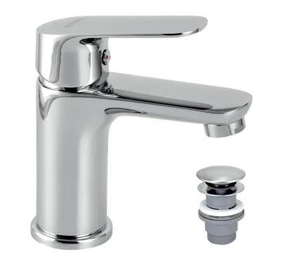 NOVASERVIS Umyvadlová baterie s výpusti Titania Cosmos chrom - 90203,0