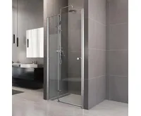 PROFI-RICH Sprchové dveře 120x190 - chrom - sklo - čiré