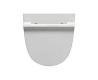 GSI COMMUNITY urinál se zakrytým přívodem vody s otvory pro víko, Rimless, 31x54,5cm, bílá mat (4)