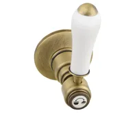 SAPHO ANTEA podomítková sprchová baterie, 2 výstupy, bronz (5)