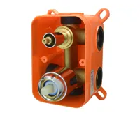 Mbox trojcestné podomítkové těleso s keramickým přepínačem