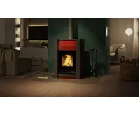 HS Flamingo Krbová kamna AQUAFLAM VARIO ® KALMAR 11/5kW červená (14)