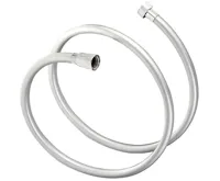 SAPHO QUADROFLEX plastová sprchová hadice hranatá, 150cm, stříbrná/chrom (5)