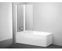 Ravak Vanová zástěna 10CVS2-100 L bílá+Transparent Ravak Vanová zástěna 10CVS2-100 L bílá+Transparent