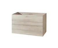 Aira desk, koupelnová skříňka, dub, 2 zásuvky, 1010x530x460 mm Aira desk, koupelnová skříňka, dub, 2 zásuvky, 1010x530x460 mm