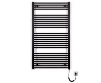 Koupelnový radiátor elektrický Thermal KD-E 750/1320 - 700W - černý mat