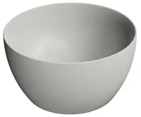 GSI PURA keramické umyvadlo na desku vysoké, průměr 42cm, cenere mat GSI PURA keramické umyvadlo na desku vysoké, průměr 42cm, cenere mat