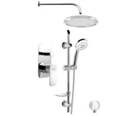 AQUALINE DAPHNE podomítkový sprchový set s pákovou baterií, 2 výstupy, chrom AQUALINE DAPHNE podomítkový sprchový set s pákovou baterií, 2 výstupy, chrom