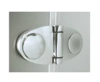 PROFI-RICH Sprchový kout  čtvrtkruh 90x90x190 chrom - sklo - čiré CK70103E (3)