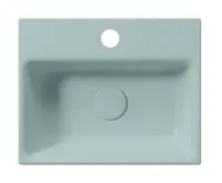 GSI NUBES keramické umývátko 40x32cm, broušená spodní hrana, ghiaccio mat (3)