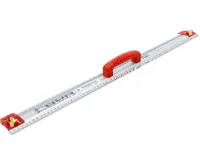 BGS Pravítko pro řezání a označování,  s rukojetí a vodováhou,  750 mm