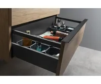 SAPHO SITIA umyvadlová skříňka 56,4x70x44,2cm, 2xzásuvka, dub alabama (5)