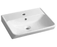 BRUCKNER NEON keramické umyvadlo 45x41,5cm, bílá BRUCKNER NEON keramické umyvadlo 45x41,5cm, bílá