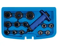 BGS Děrovače 5,0 - 35,0 mm, sada 14 dílů, v PVC kazetě BGS Děrovače 5,0 - 35,0 mm, sada 14 dílů, v PVC kazetě