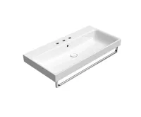 GSI NUBES keramické umyvadlo 100x50cm, 3 otvory, bílá ExtraGlaze (3)