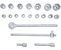 BGS Gola sada 3/4" 19-50 mm, 21 dílů (5)