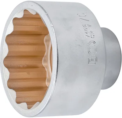 BGS Nástrčná hlavice dvanáctihranná, 20 mm (3/4"), 70 mm
